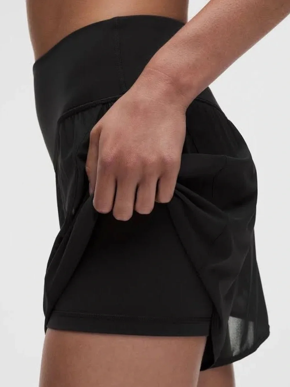 Lululemon Nulu and Mesh High-Rise Yoga Short 3.5